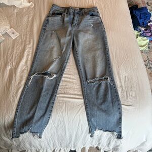 light wash jeans